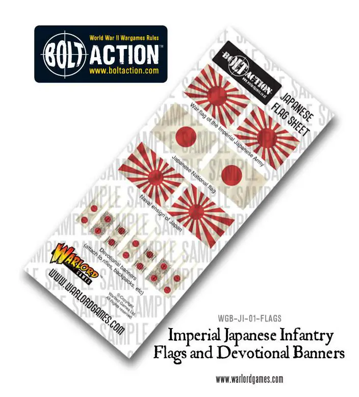 Imperial Japanese infantry plastic boxed set - Image 9