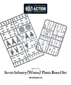 Soviet Winter Infantry plastic box set - Image 3