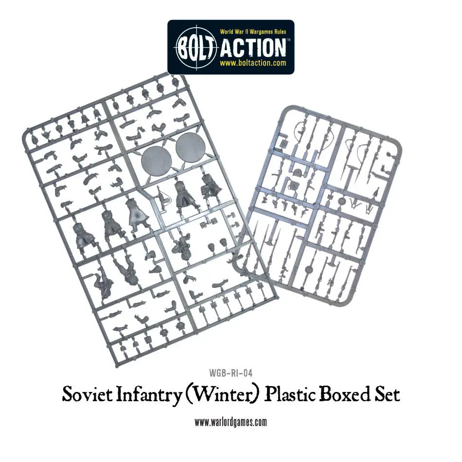 Soviet Winter Infantry plastic box set - Image 3