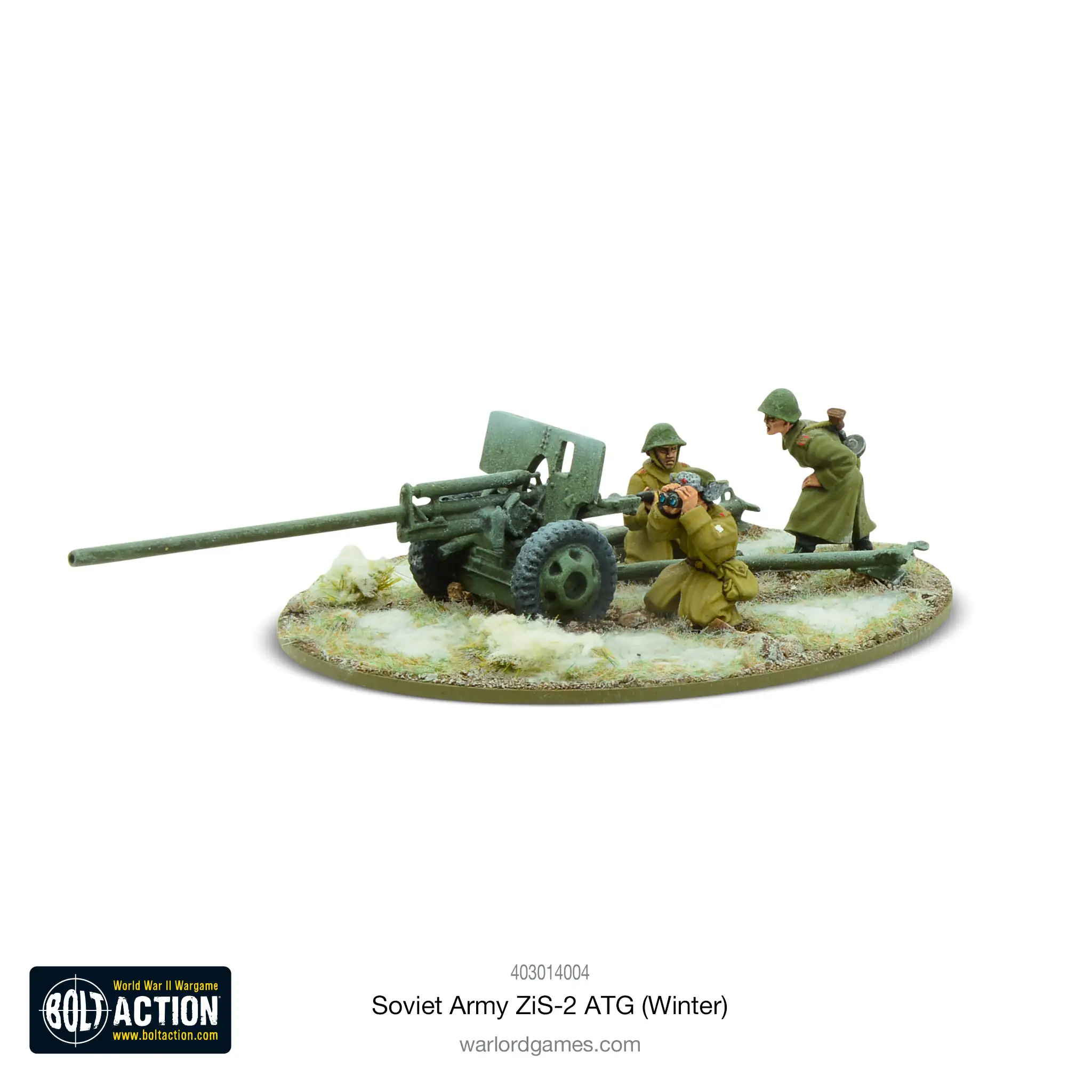 Soviet ZIS-2 anti-tank gun (Winter)