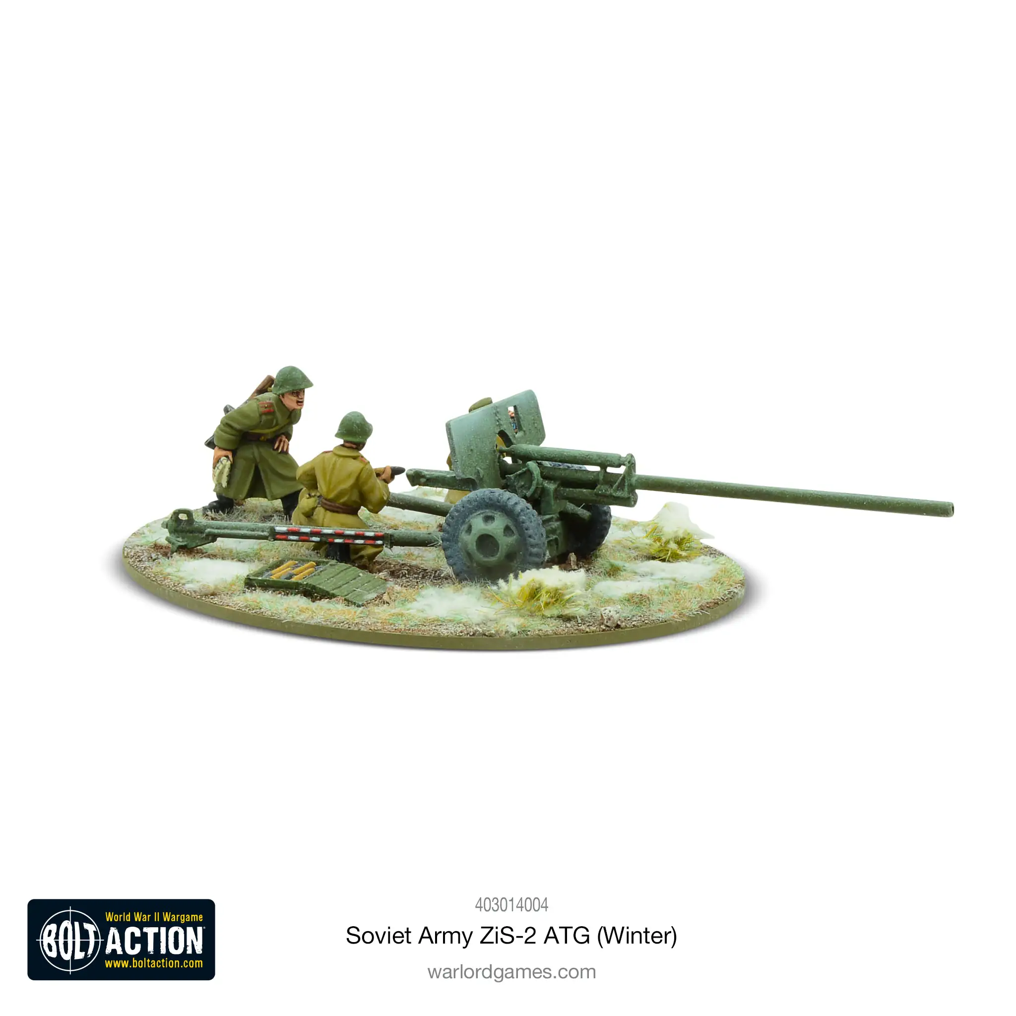 Soviet ZIS-2 anti-tank gun (Winter) - Image 2