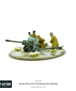 Soviet ZIS-3 divisional gun (Winter)