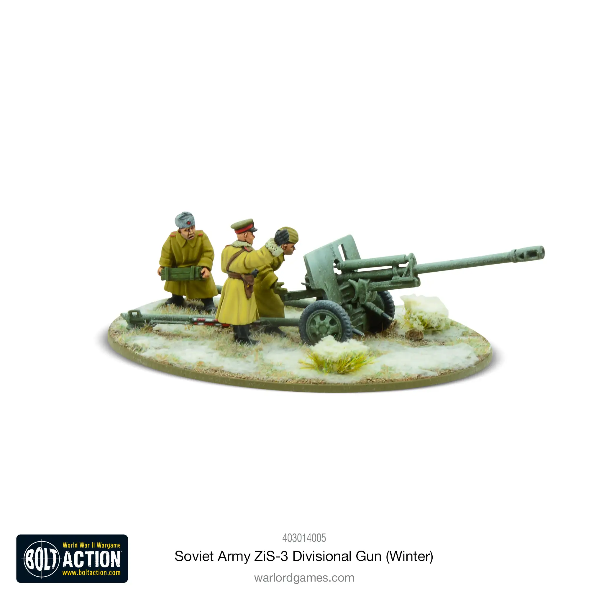 Soviet ZIS-3 divisional gun (Winter) - Image 3