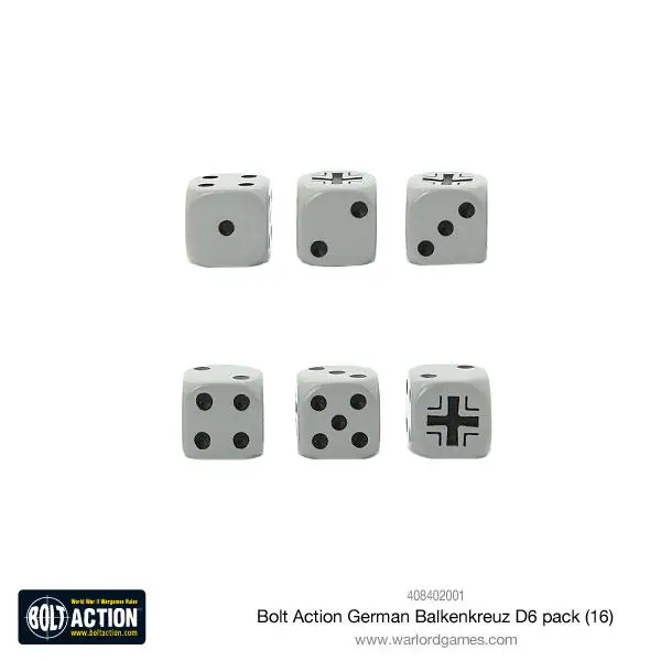 Bolt Action German Balkenkreuz D6 pack - Image 2