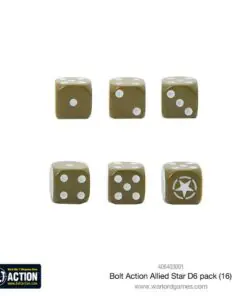 Alternative view of Bolt Action Allied Star D6 pack
