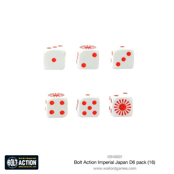 Bolt Action Imperial Japanese D6 pack - Image 2