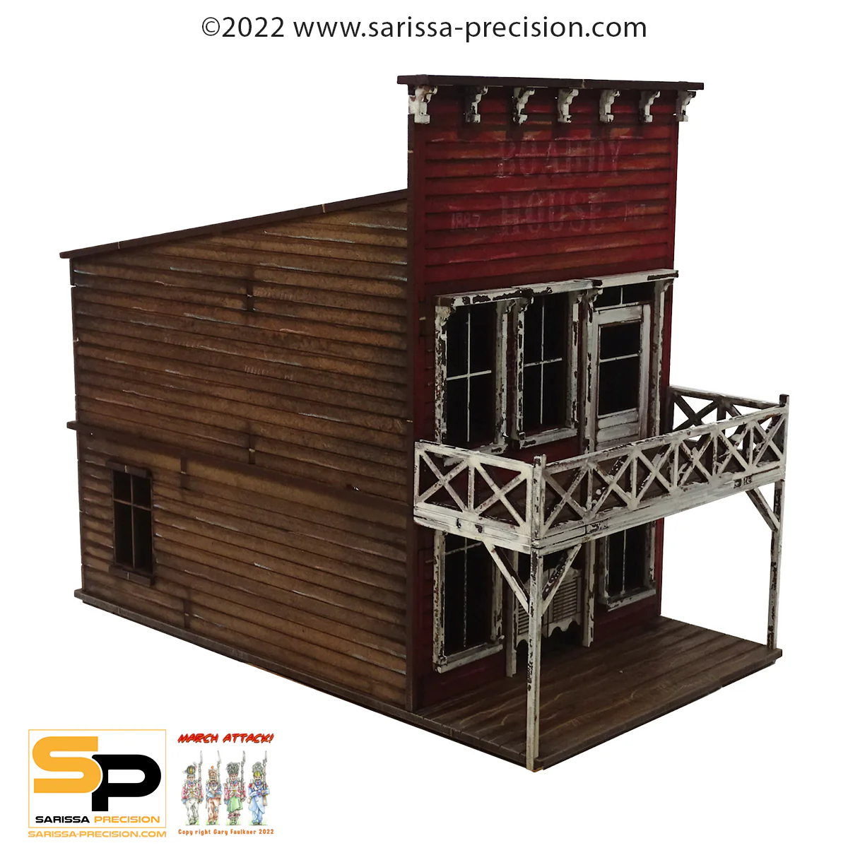Old West - Old West 2 Storey Saloon
