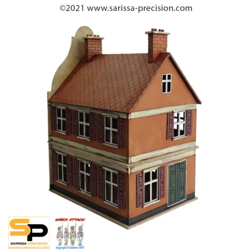 Dutch / Belgian Two-Storey Shop (28mm) - Image 2
