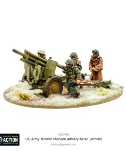 US Army 105mm Medium Artillery M2A1 (Winter)