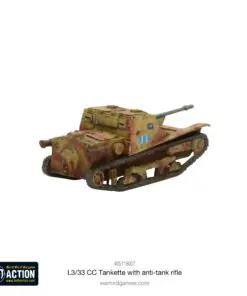 L3/33 CC Tankette with anti-tank rifle - Image 4