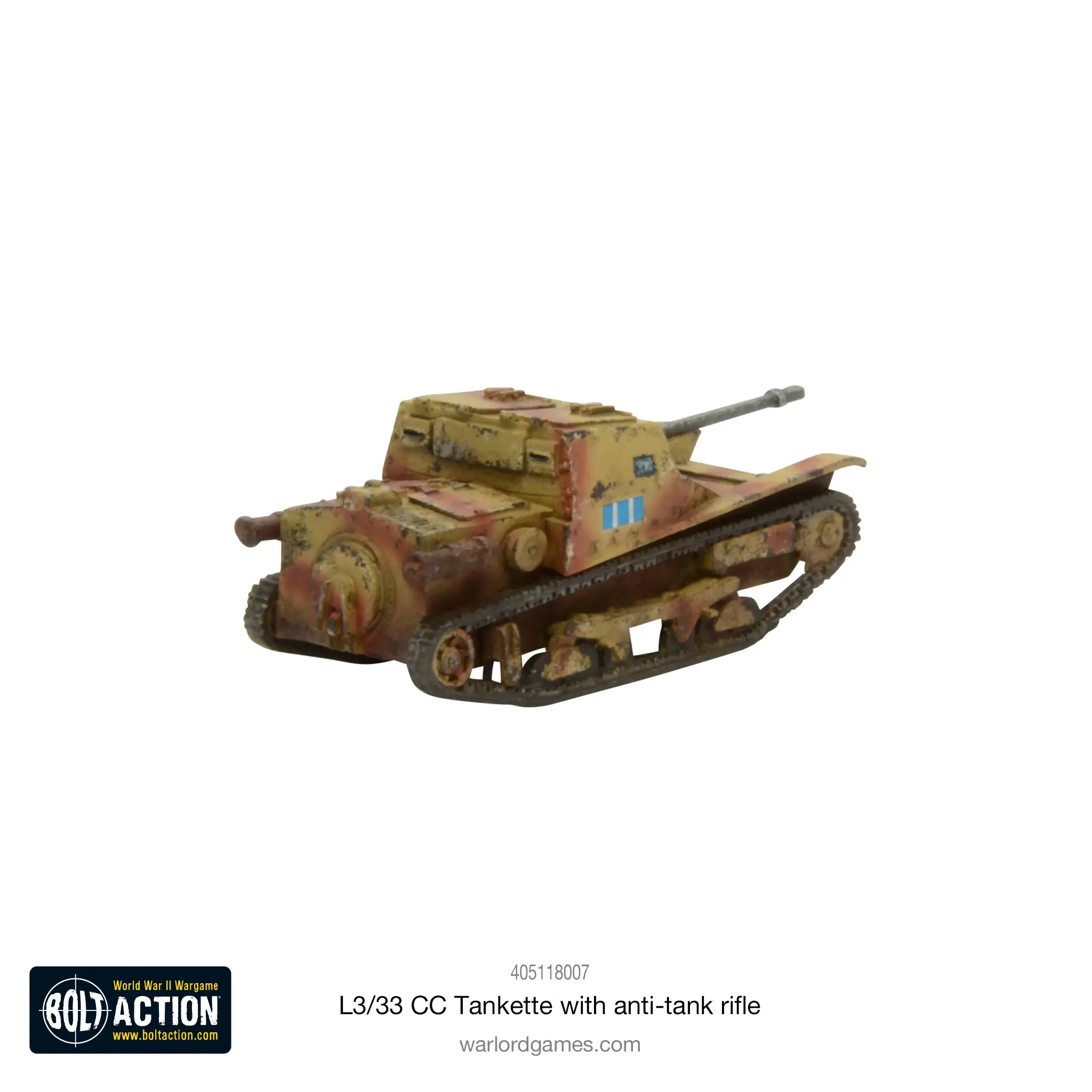 L3/33 CC Tankette with anti-tank rifle - Image 4