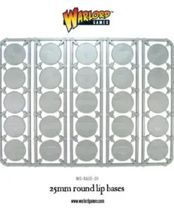 Alternative view of 3 frames of 25mm bases
