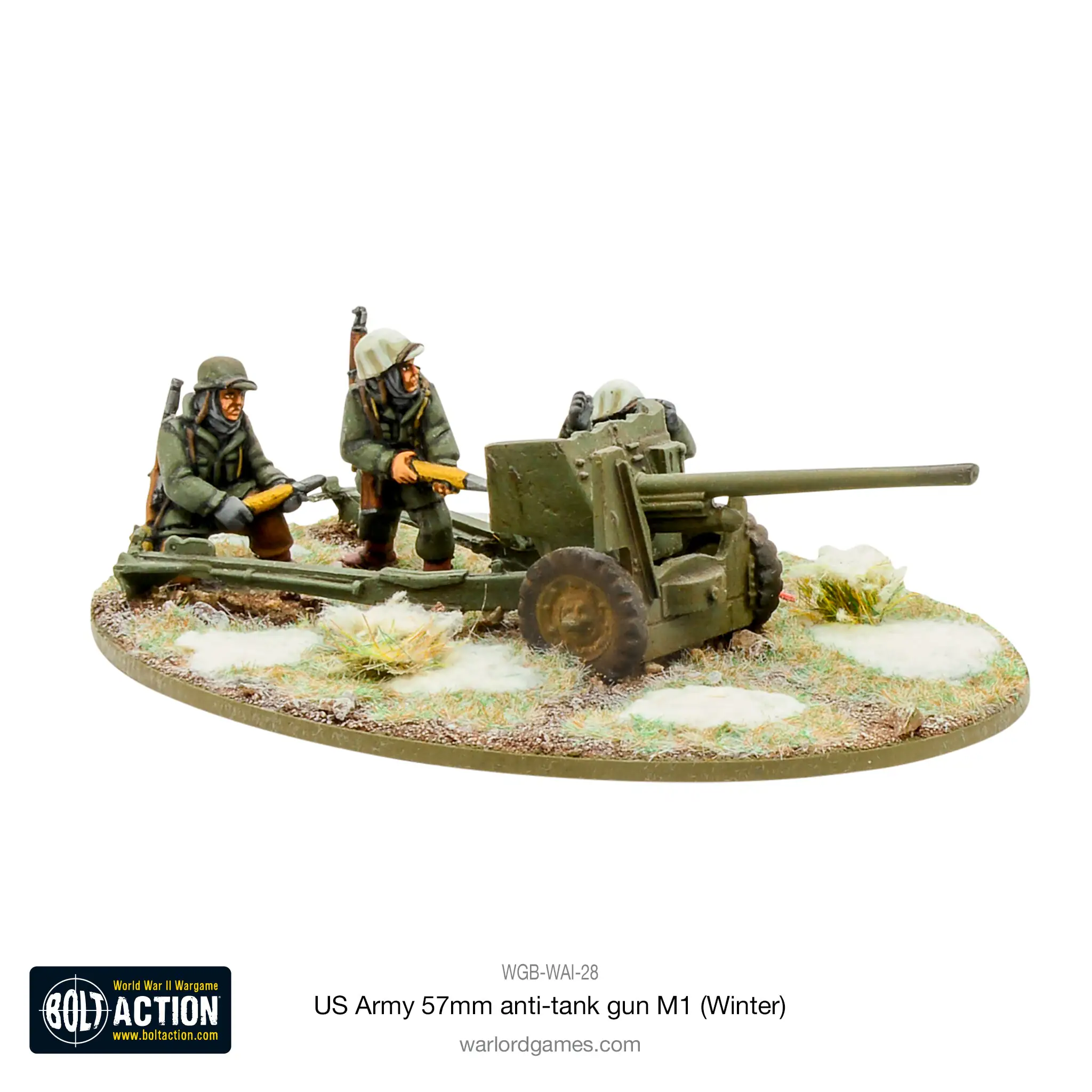 US Army 57mm anti-tank gun M1 (Winter) - Image 3