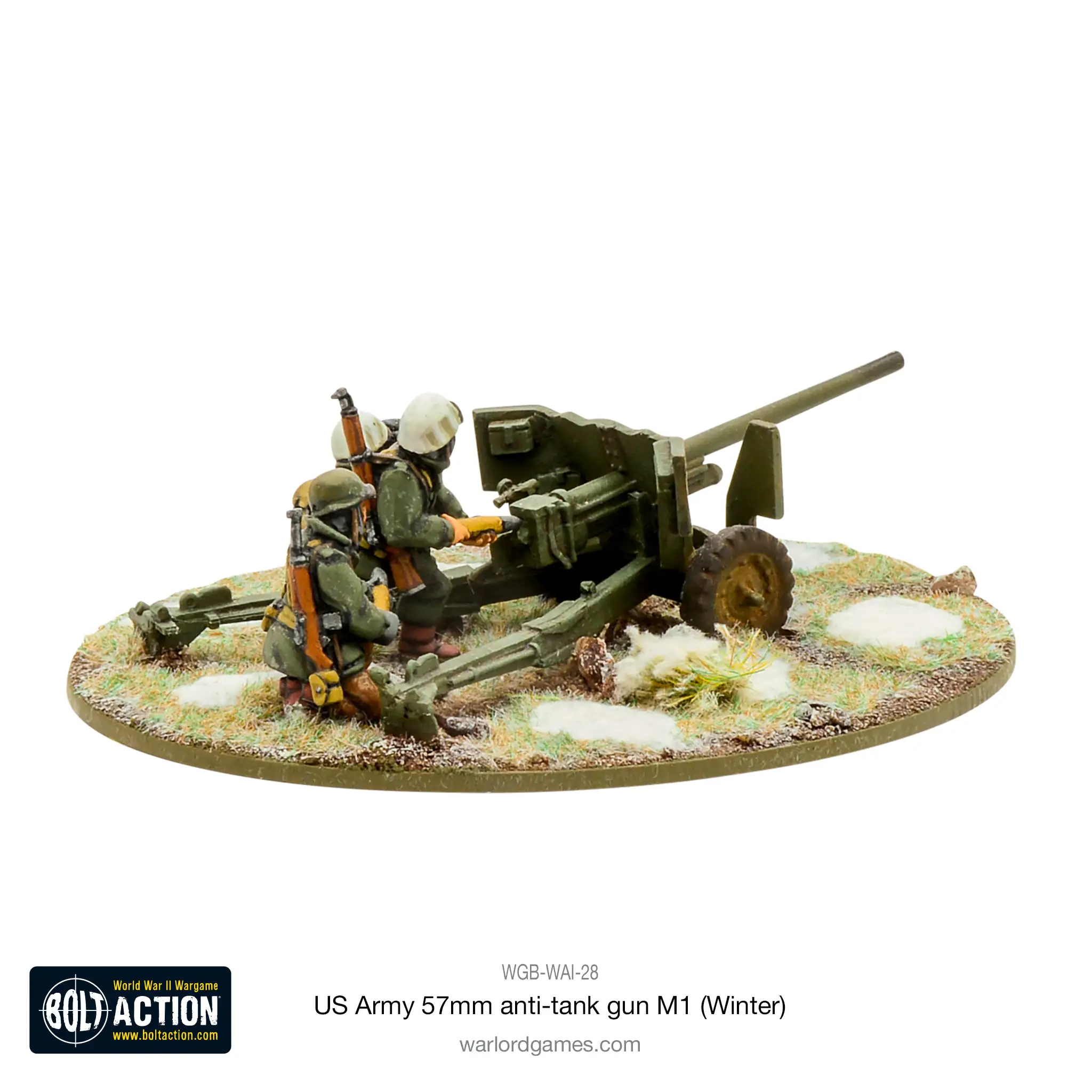 US Army 57mm anti-tank gun M1 (Winter) - Image 4