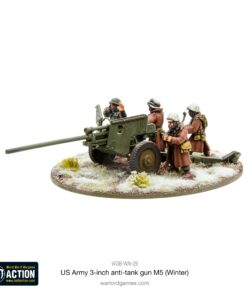 US Army 57mm anti-tank gun M1 (Winter)