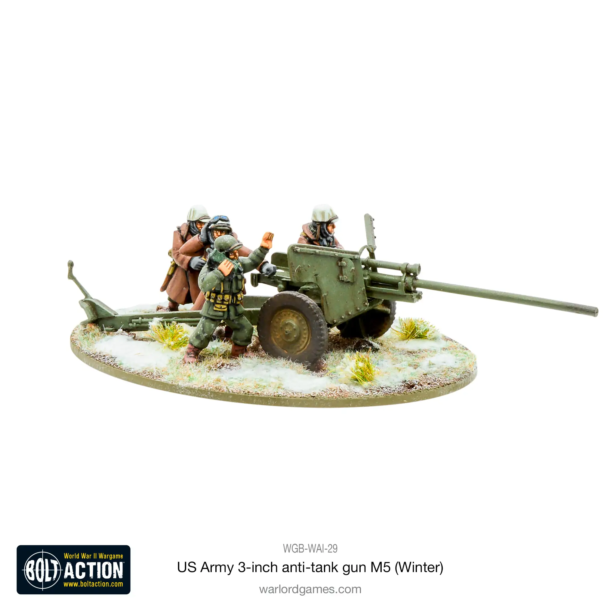 US Army 57mm anti-tank gun M1 (Winter) - Image 5