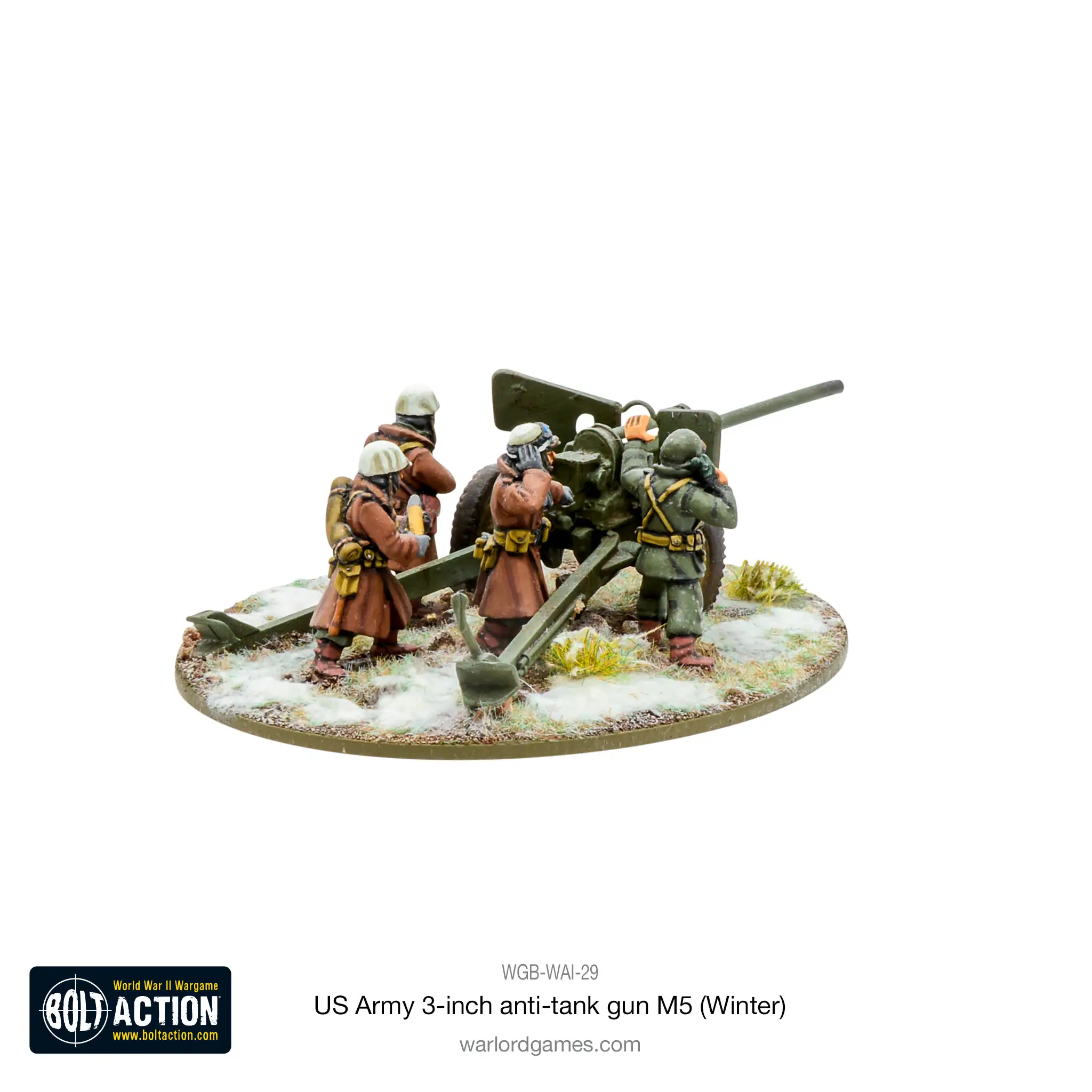 US Army 57mm anti-tank gun M1 (Winter) - Image 6