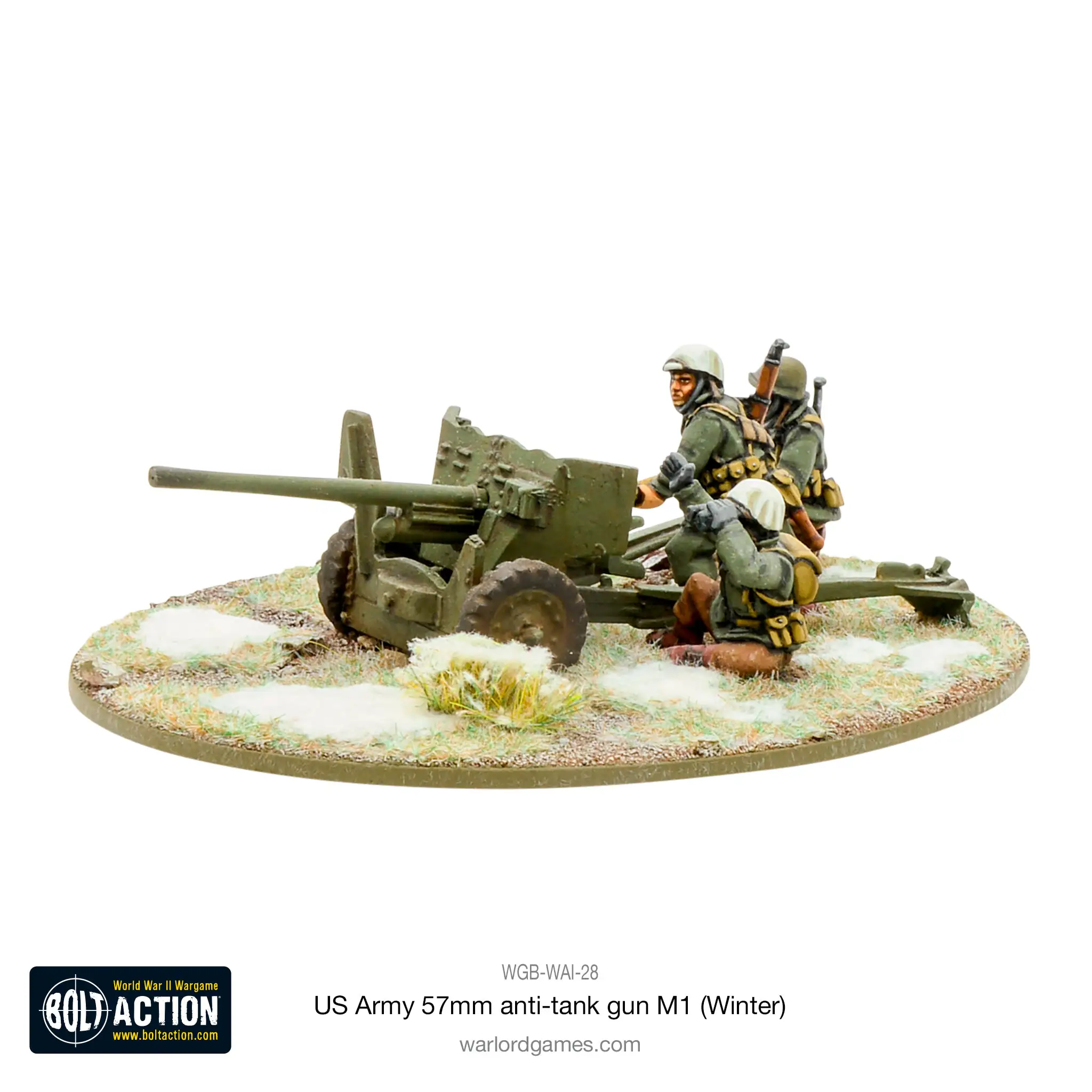US Army 57mm anti-tank gun M1 (Winter) - Image 2