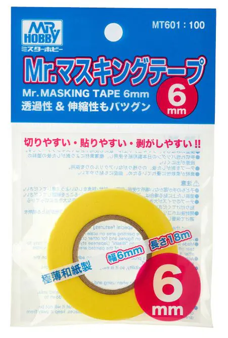 MR. MASKING TAPE 6MM MT-601