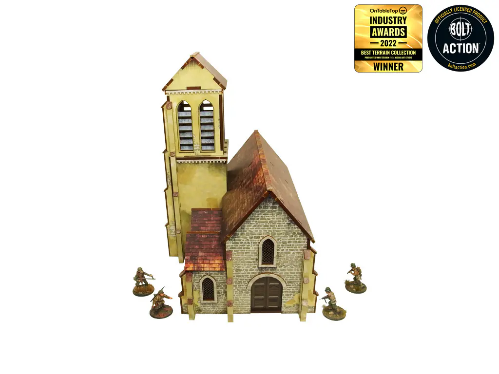 WW2 Normandy Church (28mm) - Image 2