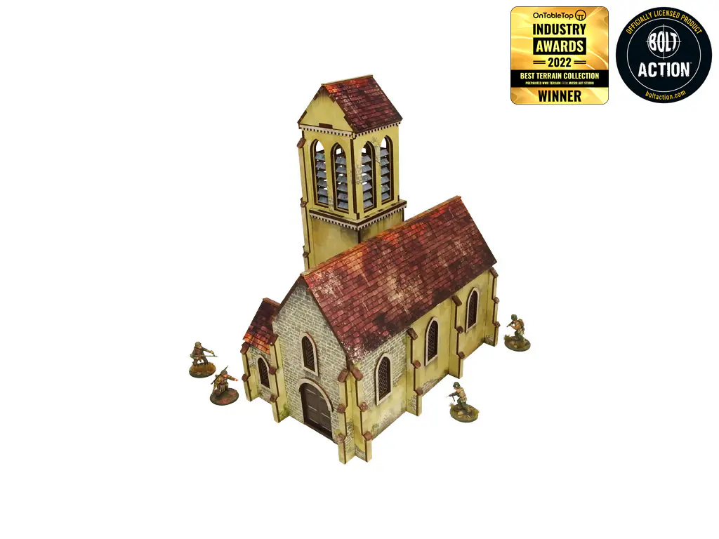 WW2 Normandy Church (28mm) - Image 3