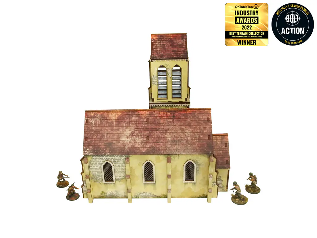WW2 Normandy Church (28mm) - Image 4