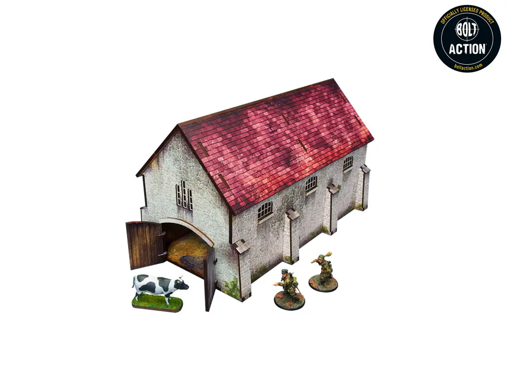 WW2 Normandy Cowshed (28mm) - Image 2