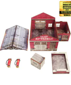 WW2 Normandy Garage w. Petrol Station (28mm) - Image 11
