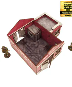 WW2 Normandy Garage w. Petrol Station (28mm) - Image 8