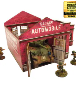 WW2 Normandy Garage w. Petrol Station (28mm) - Image 7