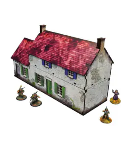 WW2 Normandy Homestead w. Outbuildings (28mm)