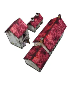 WW2 Normandy Homestead w. Outbuildings (28mm) - Image 5