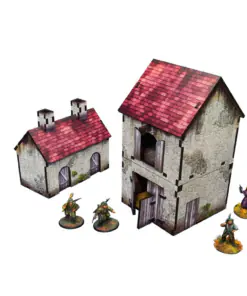 WW2 Normandy Homestead w. Outbuildings (28mm) - Image 3