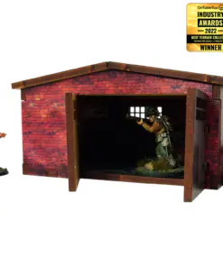 WW2 Normandy Large Brick Shed (28mm) - Image 6