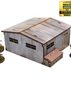 WW2 Normandy Large Tin Shed (28mm) - Image 3