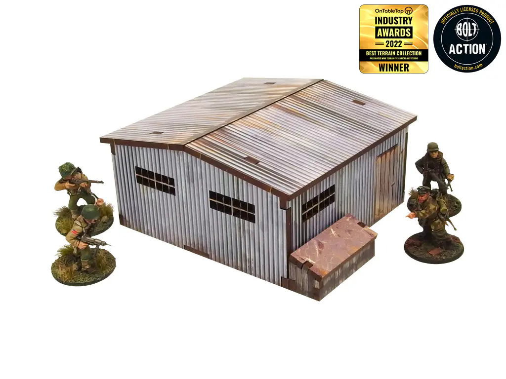 WW2 Normandy Large Tin Shed (28mm) - Image 3