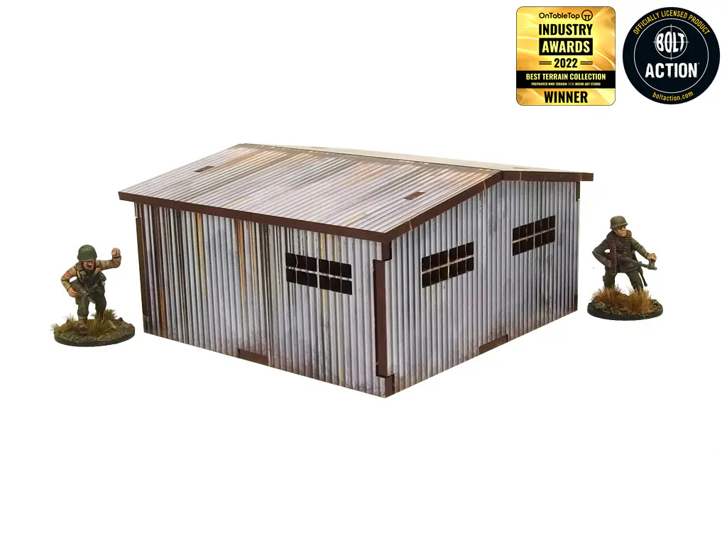 WW2 Normandy Large Tin Shed (28mm) - Image 4