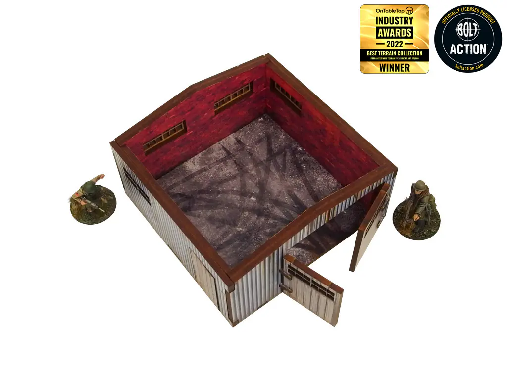 WW2 Normandy Large Tin Shed (28mm) - Image 6