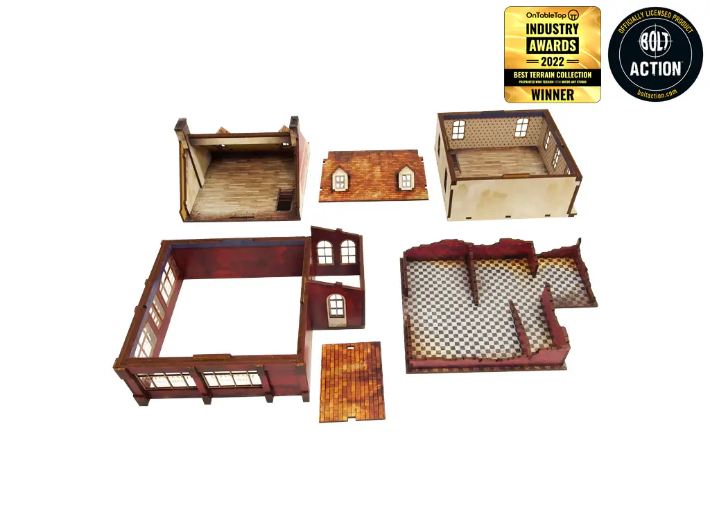 WW2 Normandy Restaurant (28mm) - Image 16