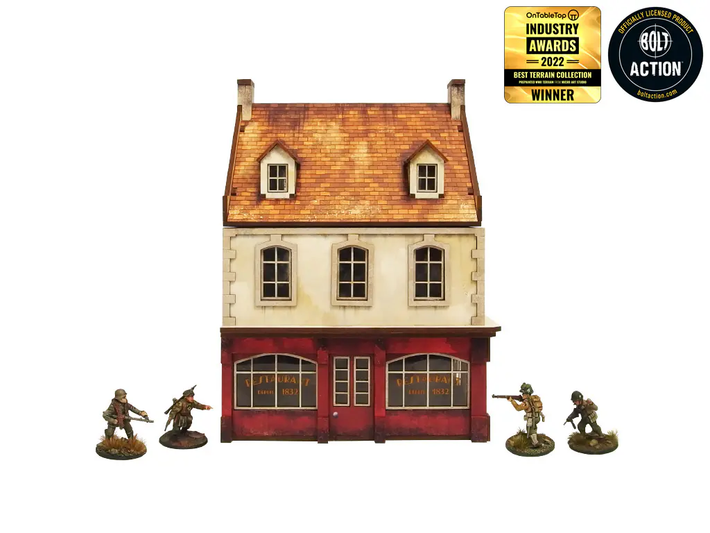 WW2 Normandy Restaurant (28mm) - Image 5
