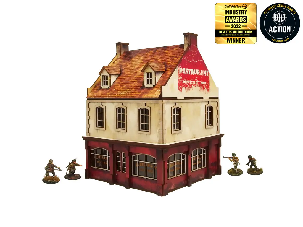 WW2 Normandy Restaurant (28mm) - Image 6