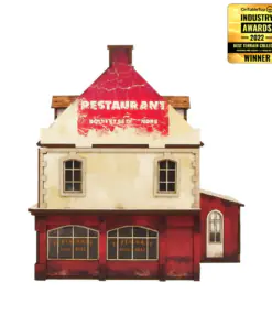 WW2 Normandy Restaurant (28mm) - Image 7
