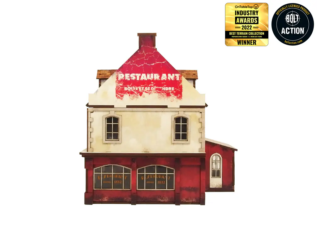WW2 Normandy Restaurant (28mm) - Image 7