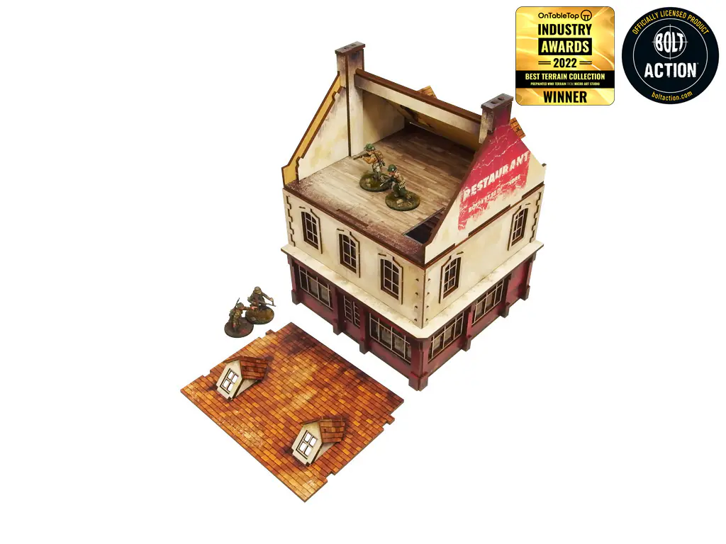 WW2 Normandy Restaurant (28mm) - Image 8