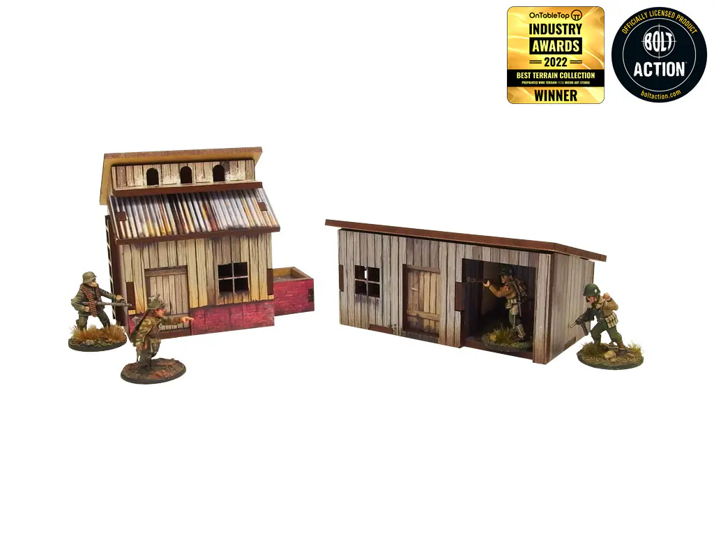 WW2 Normandy Small Sheds w. Dovecote (28mm) - Image 4