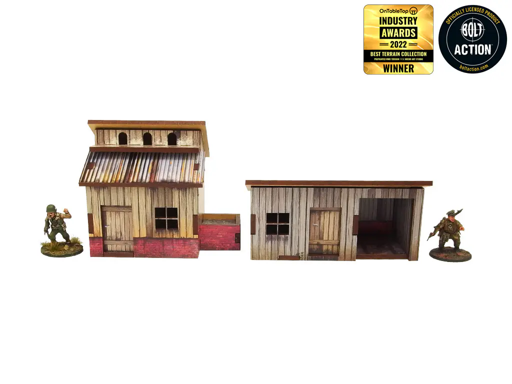 WW2 Normandy Small Sheds w. Dovecote (28mm) - Image 5