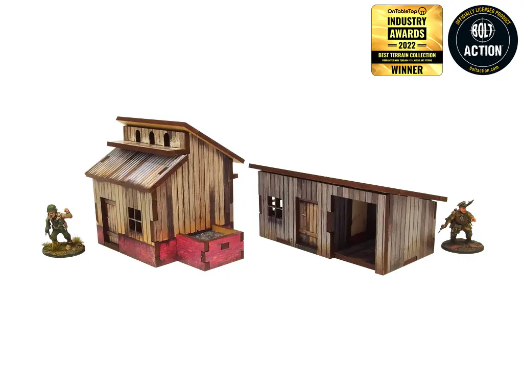 WW2 Normandy Small Sheds w. Dovecote (28mm) - Image 6