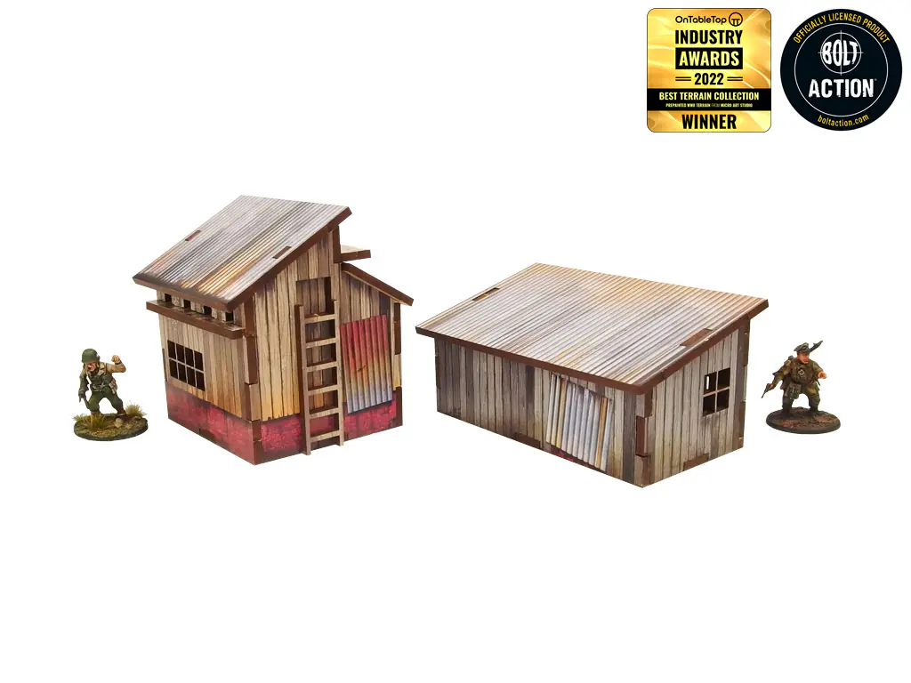 WW2 Normandy Small Sheds w. Dovecote (28mm) - Image 8