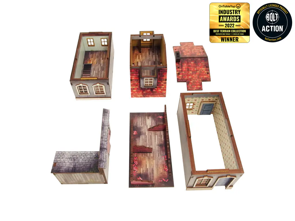 WW2 Normandy Townhouse 1 (28mm) - Image 13