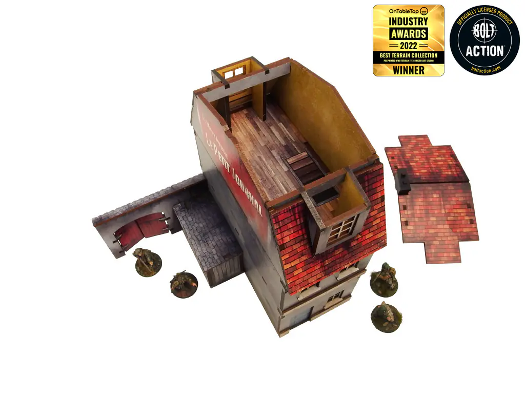 WW2 Normandy Townhouse 1 (28mm) - Image 5